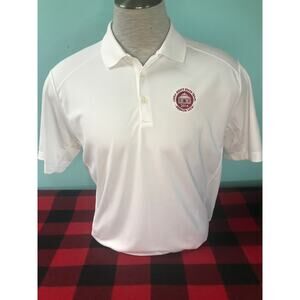 USGA Polo Shirt White Mens State Team 2014 French Lick Golf Short‎ Sleeve